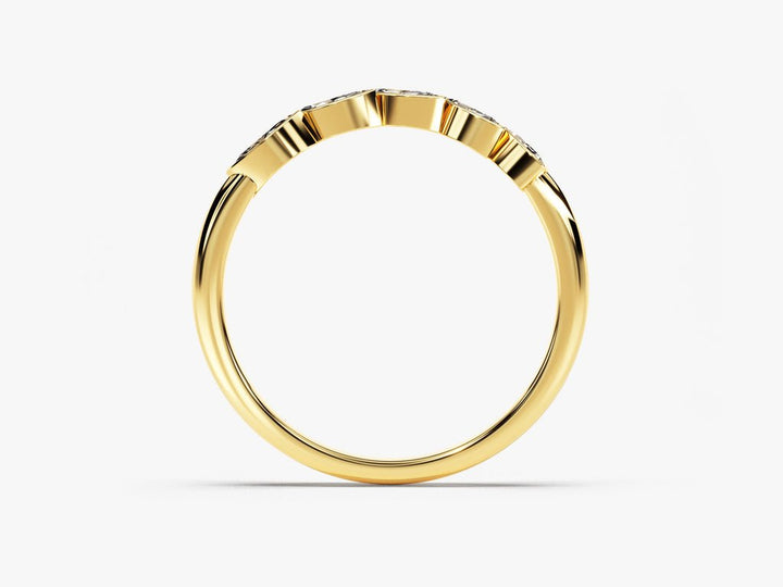 Ethically sourced marquise diamond eternity band