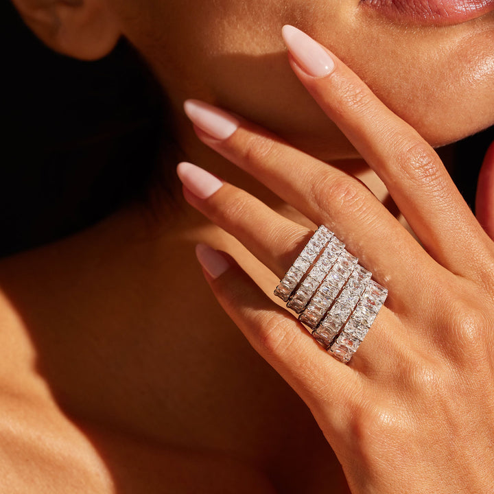 Radiant FG - VS1 Lab Grown Diamond Full Eternity Wedding Band - Doozy Diamonds