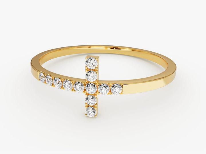 Ethically sourced round diamond eternity band