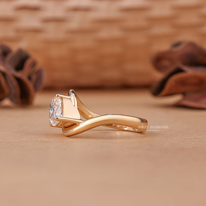 Lab-grown halo diamond ring shopping, Shop lab-grown diamond rings near me, Lab-grown moissanite ring alternative,