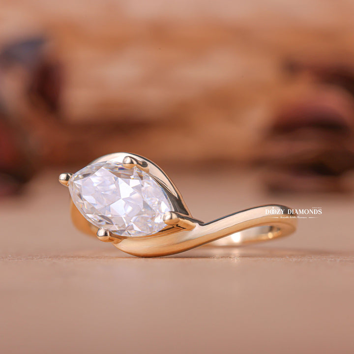 Marquise delicate engagement ring, Marquise timeless engagement ring, Marquise elegant engagement ring, Marquise whimsical engagement ring, 