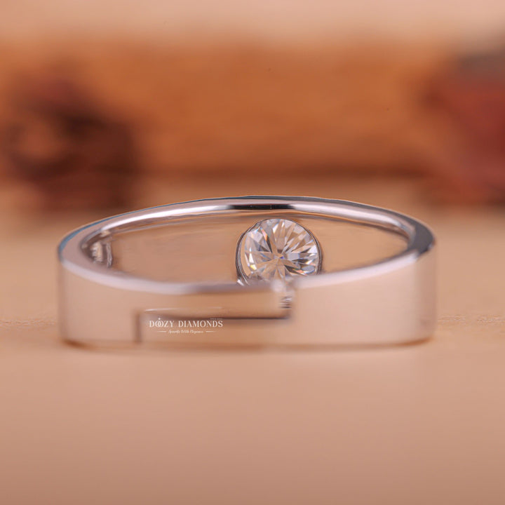 Men's diamond band ring, Custom men's diamond band, Men's diamond engagement ring, men's diamond ring, Men's diamond signet ring, Affordable men's diamond ring, 