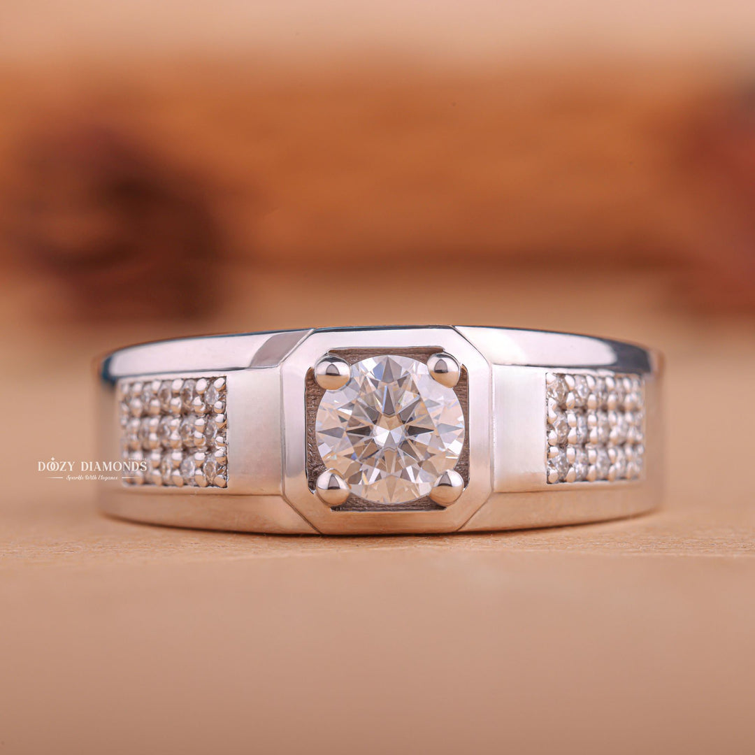  Men's diamond three-stone ring, Men's diamond wedding ring unique, Men's diamond band classic, Men's diamond band modern, Men's diamond band timeless