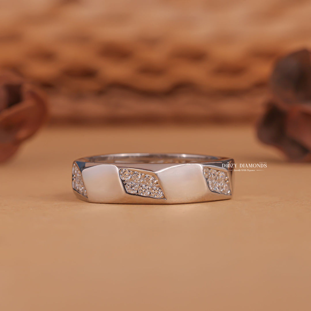 Men's diamond three-stone ring, Men's diamond wedding ring unique, Men's diamond band classic, Men's diamond band modern, Men's diamond band timeless