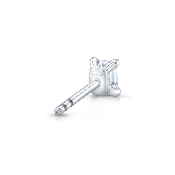 Emerald F - VS1 Lab - Grown Diamond Solitaire Stud Earrings - Doozy Diamonds