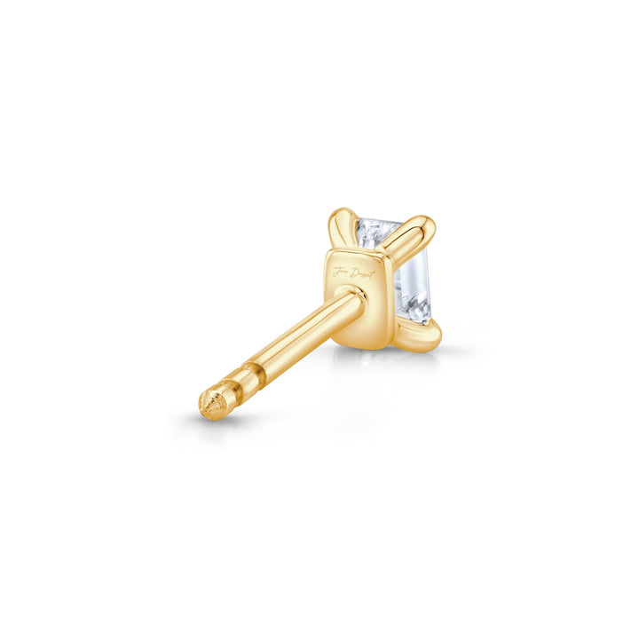 Emerald F - VS1 Lab - Grown Diamond Solitaire Stud Earrings - Doozy Diamonds