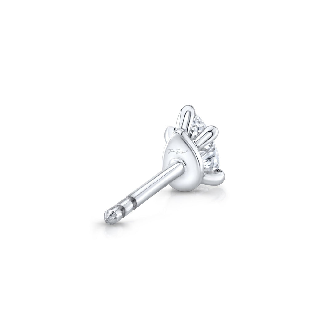 Pear F - VS1 Lab - Grown Diamond Hidden Halo Stud Earrings - Doozy Diamonds