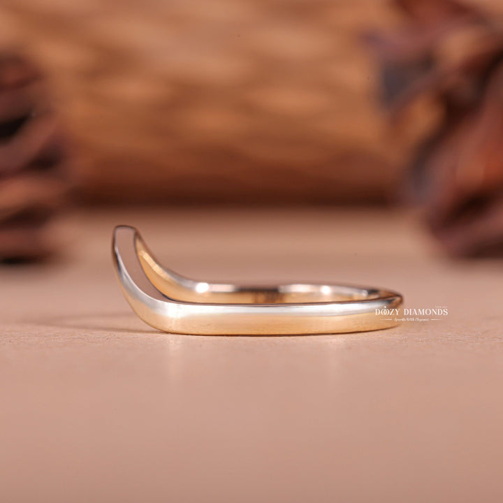 Plain wedding band rounded edges, Plain wedding band squared edges, Plain wedding band domed, Plain wedding band flat, Plain wedding band traditional width,