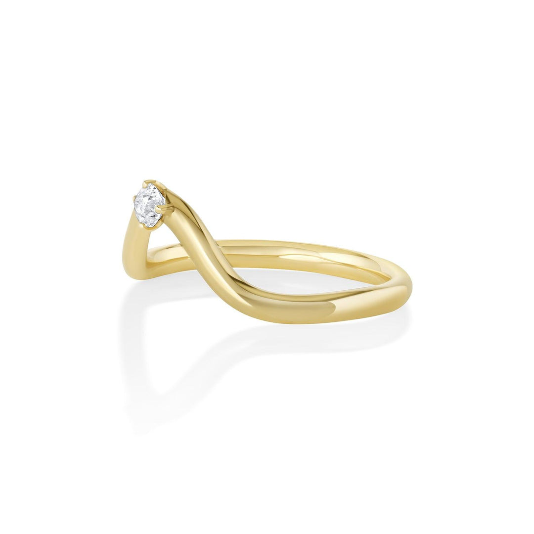 Ethically sourced round diamond eternity band