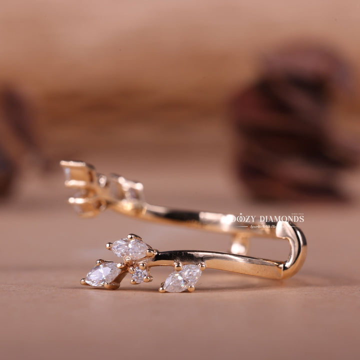 Ethically sourced round diamond eternity band