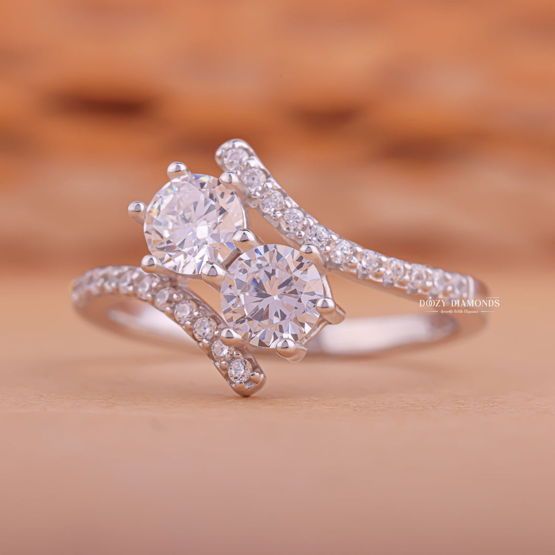 Premium round cut solitaire engagement ring crafted in solid gold