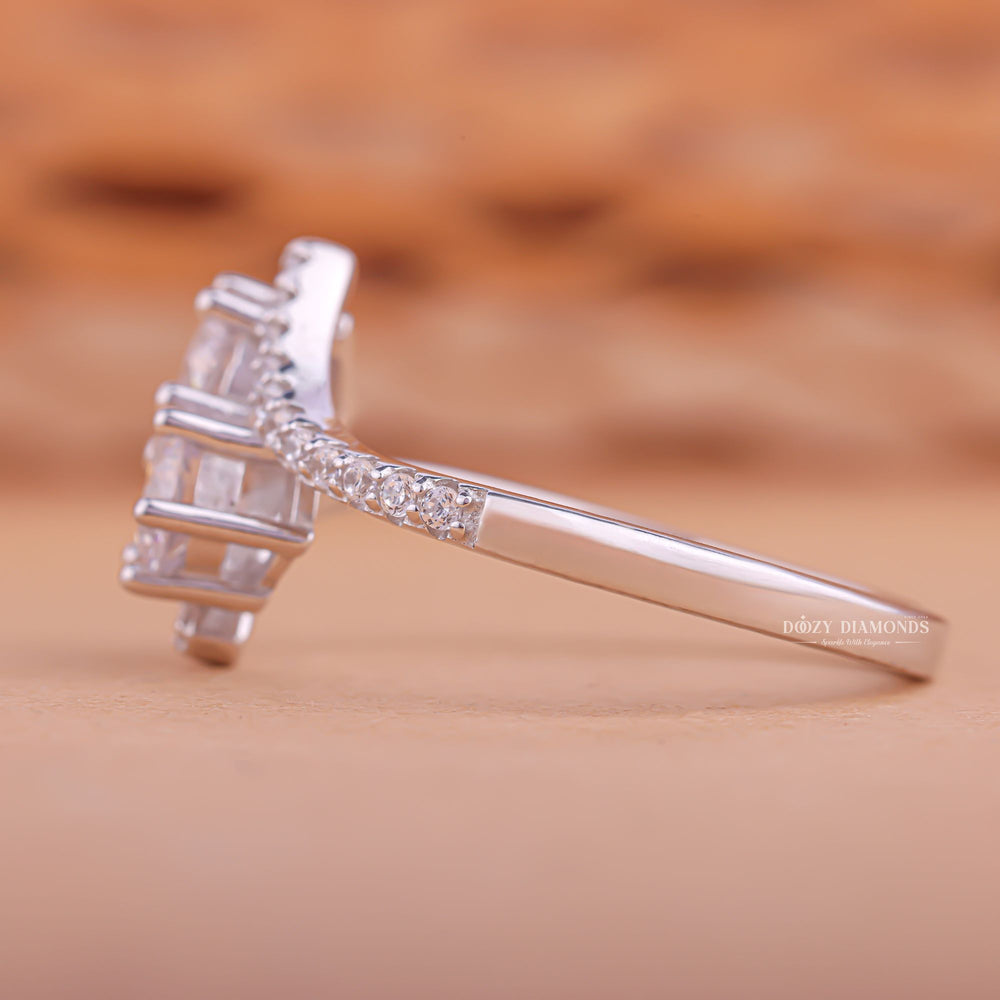 Round solitaire engagement ring with IGI certificate and packaging