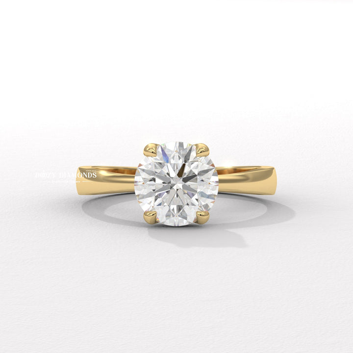 Buy diamond solitaire lab grown diamond engagement ring online