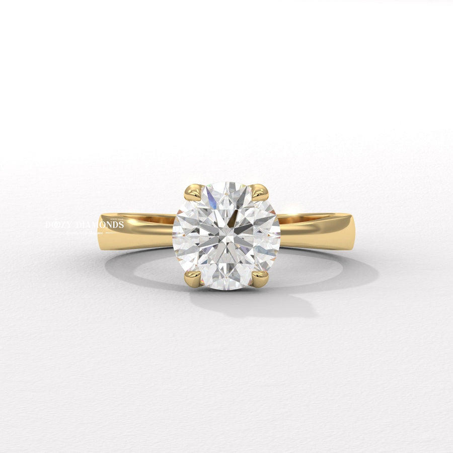 Buy diamond solitaire lab grown diamond engagement ring online