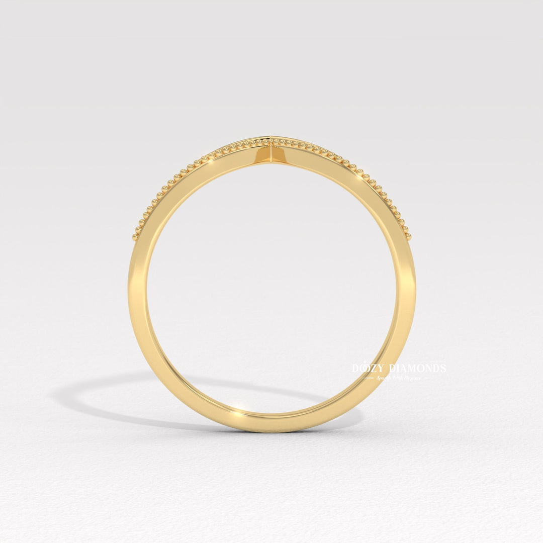 Ethically sourced round diamond eternity band