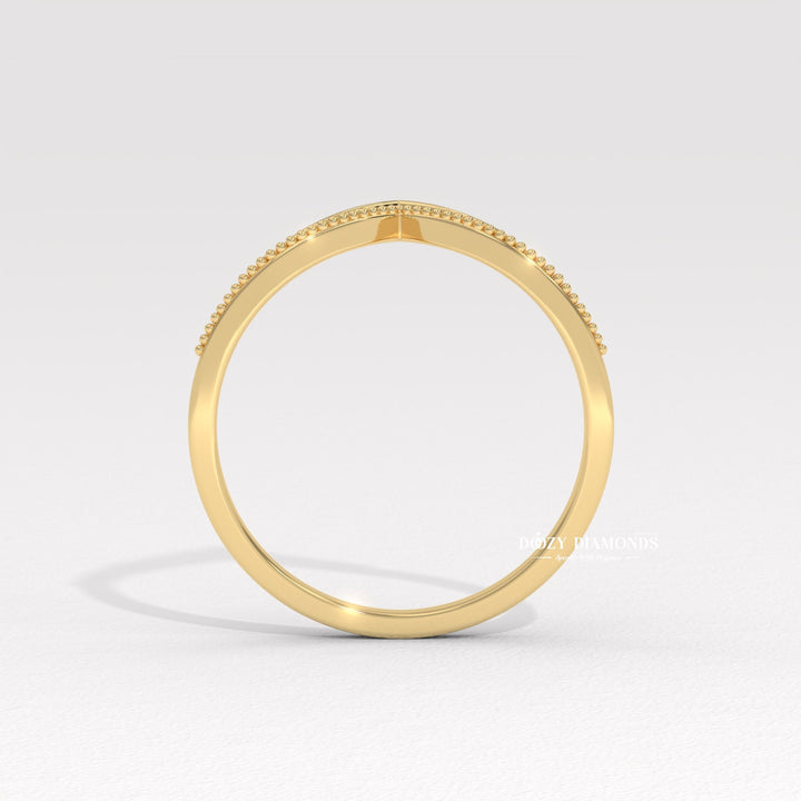 Ethically sourced round diamond eternity band