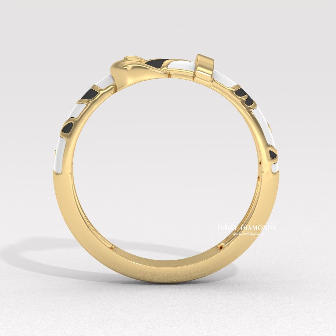 Minimalist Belt Buckle Ring for Men's ~ Unique Band for Men