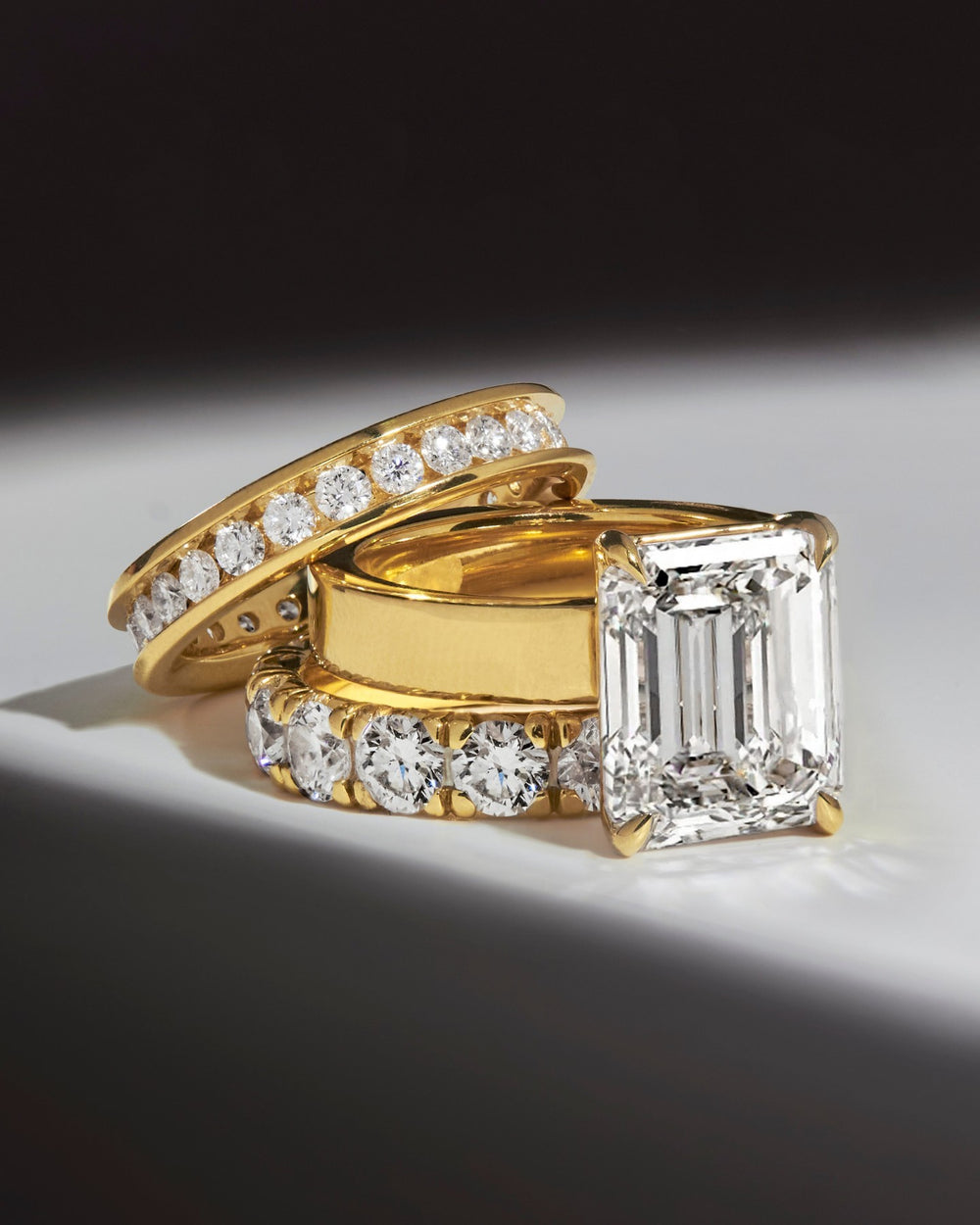 IGI Certified Lab Grown Engagement Rings, Wedding Bands, Bridal Ring Set