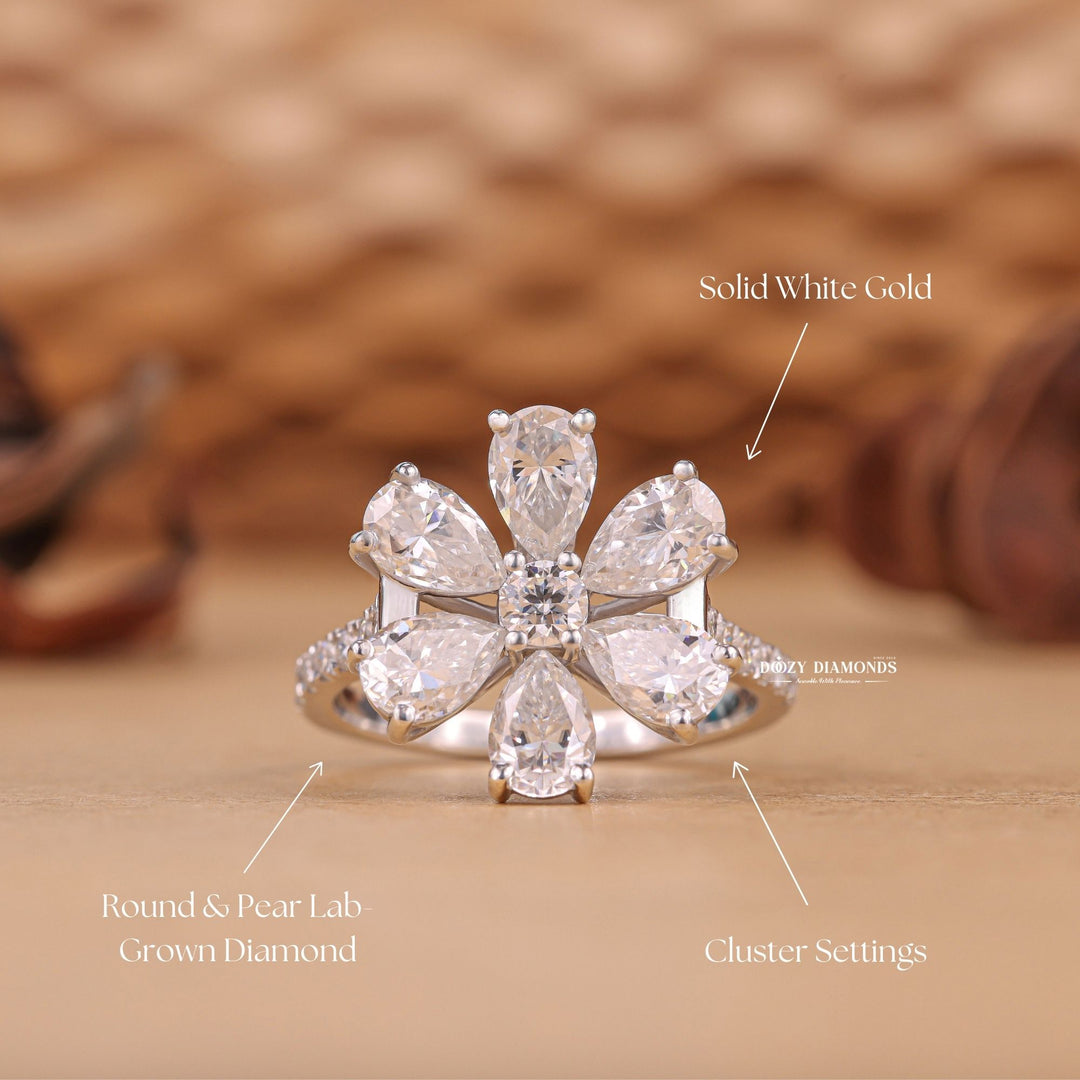 Shop the round cut solitaire engagement ring collection online