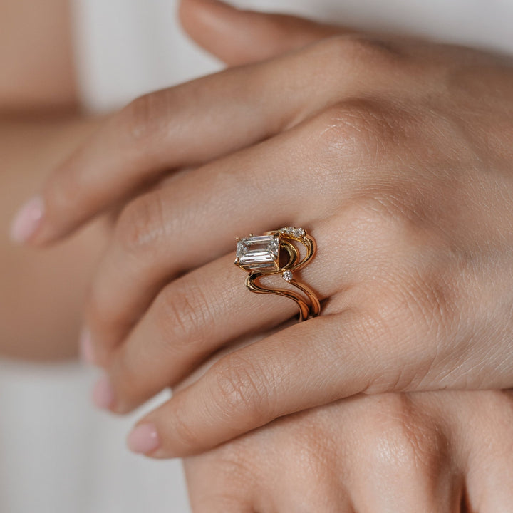 minimalist engagement ring, luxury engagement ring, bridal ring, proposal ring, handcrafted engagement ring, luxury bridal ring, wedding ring style, refined engagement ring, premium engagement ring,