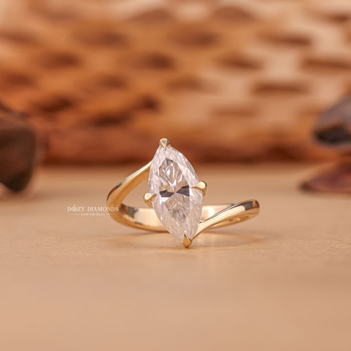 2.0CT marquise cut solitaire engagement ring available to buy now