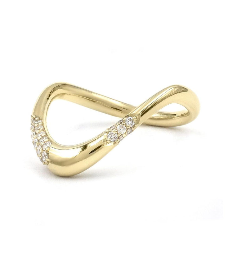Ethically sourced round diamond eternity band