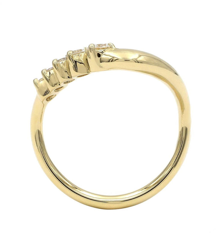 Ethically sourced round diamond eternity band