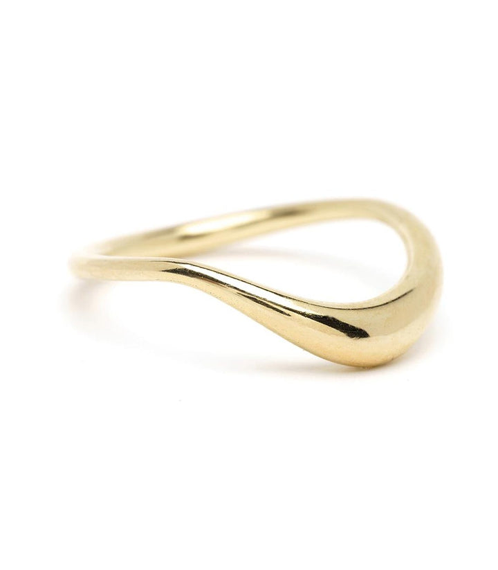 14k|18k Solid Gold Unique Stackable Wedding Band - Doozy Diamonds