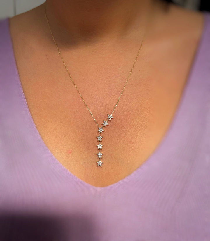 Special Edition Zirconia Star Pendant Necklace for Women - Doozy Diamonds