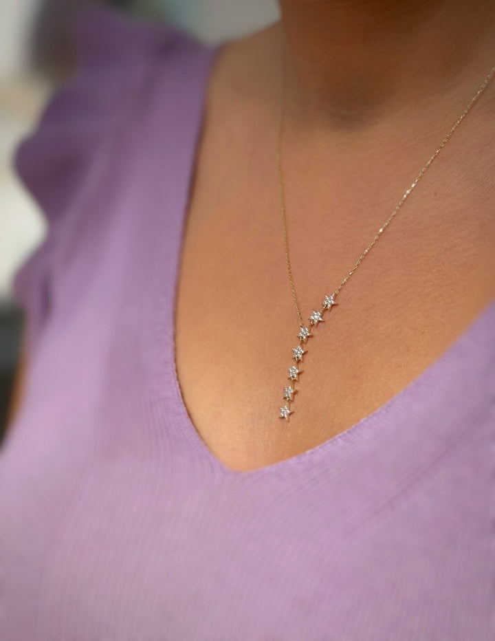 Special Edition Zirconia Star Pendant Necklace for Women - Doozy Diamonds