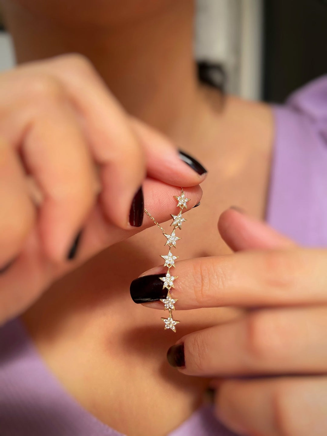 Special Edition Zirconia Star Pendant Necklace for Women - Doozy Diamonds