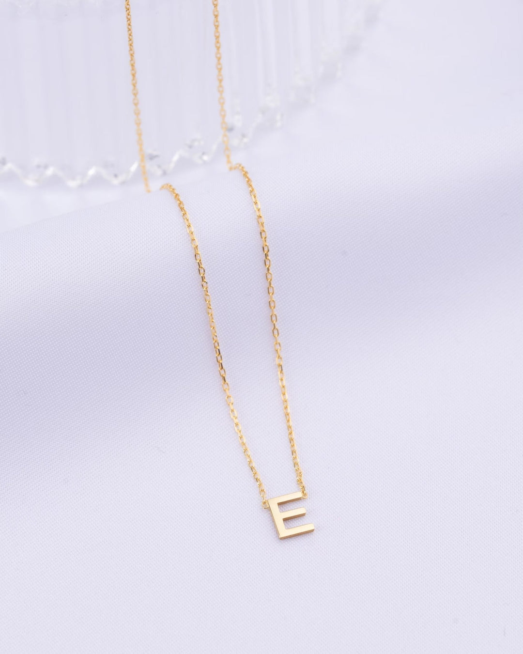 Initial Letter Personalized Necklace 14K Gold Ring for Women - Doozy Diamonds