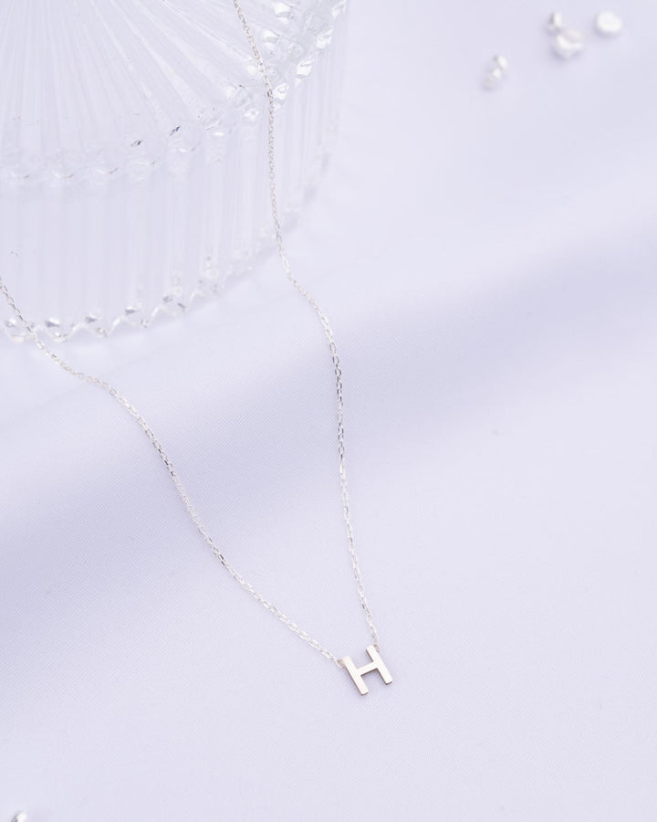 Initial Letter Personalized Necklace 14K Gold Ring for Women - Doozy Diamonds