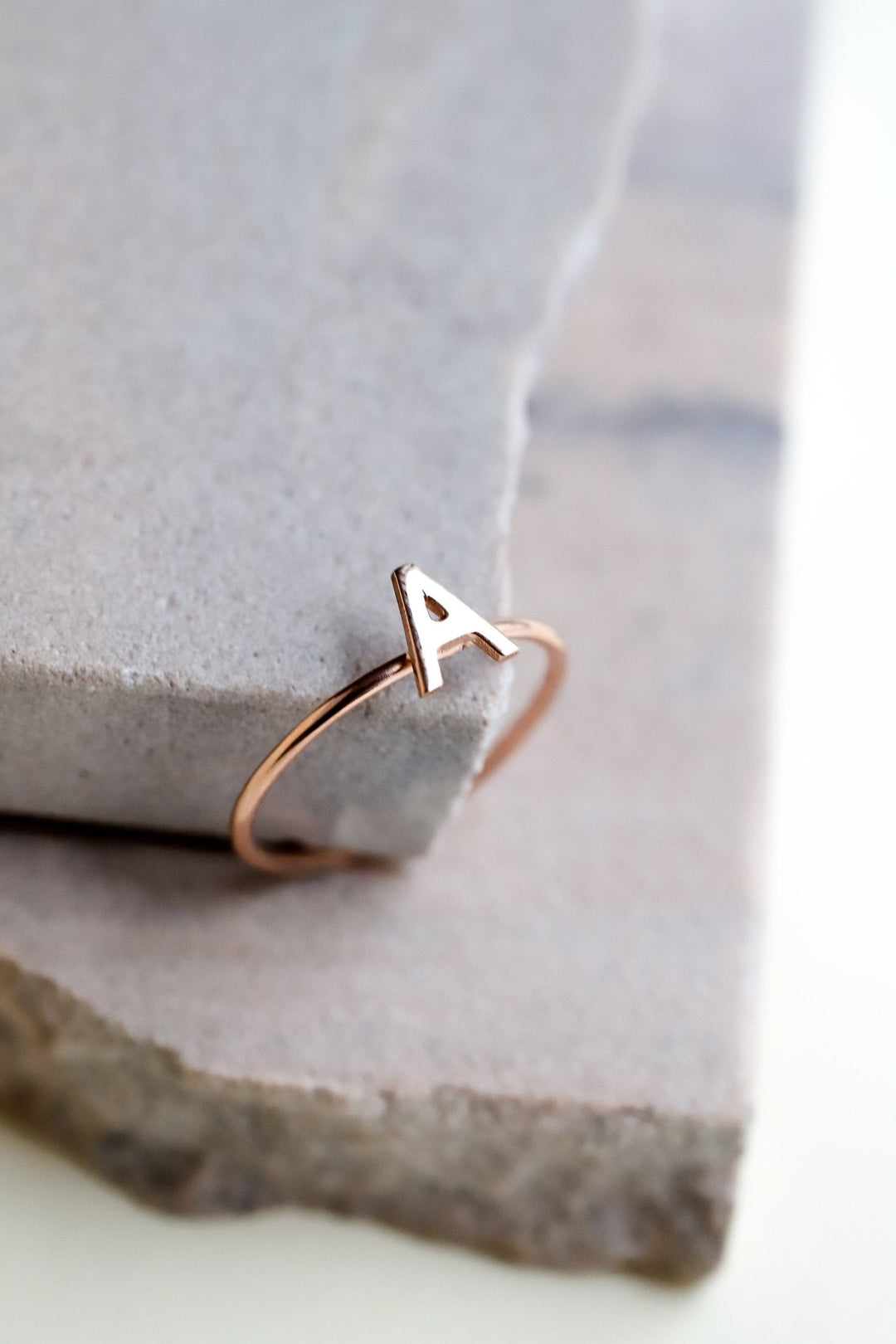 Latter 14K Gold Ring Gift for Mother's Day - Doozy Diamonds