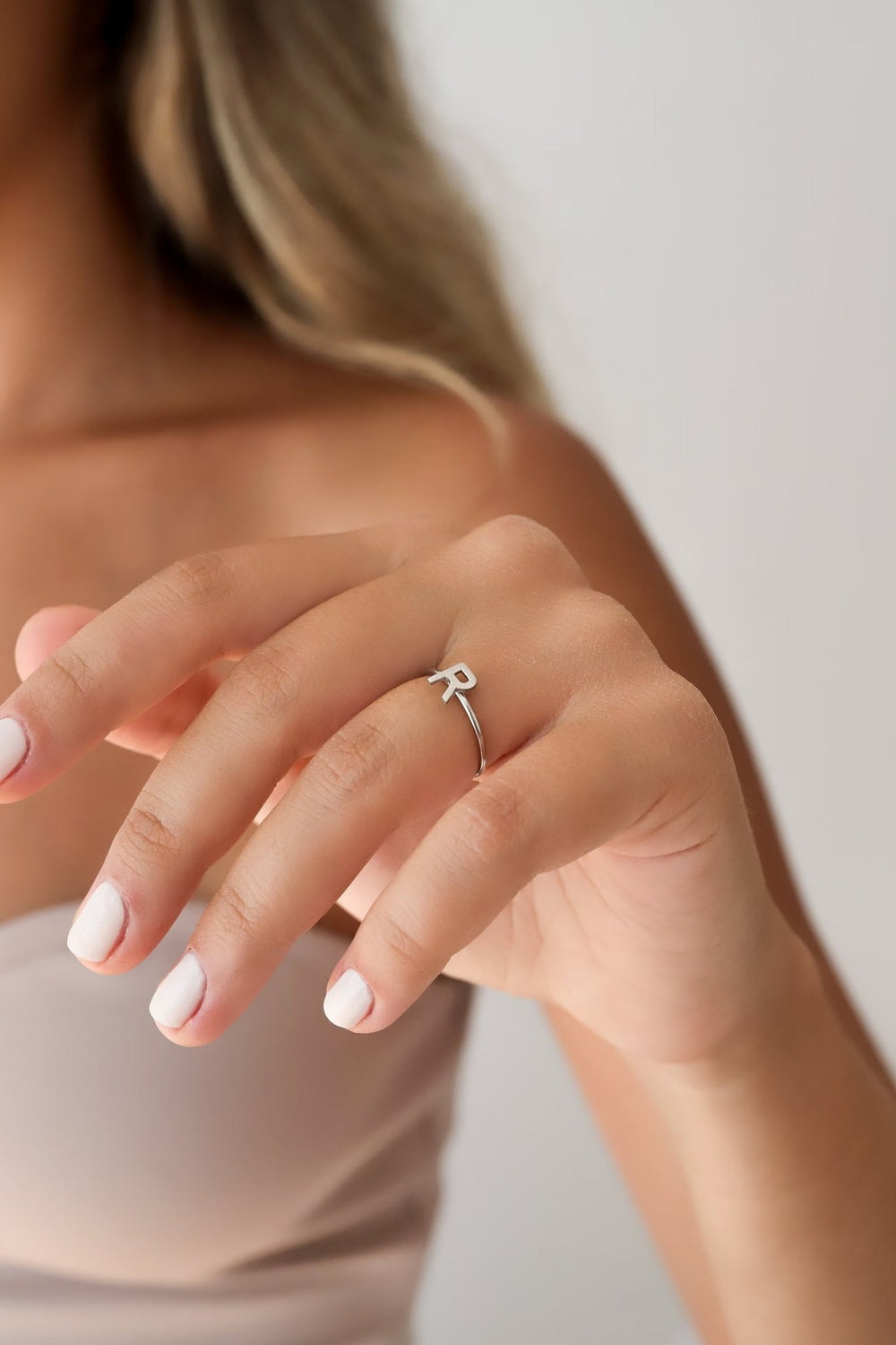 Latter 14K Gold Ring Gift for Mother's Day - Doozy Diamonds