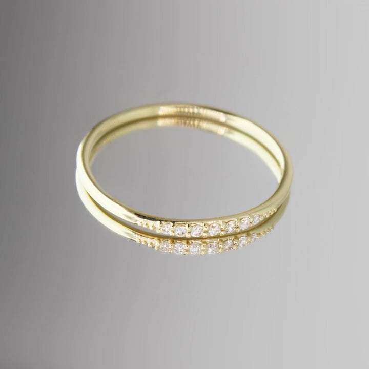 Round Cut lab grown diamonds Wedding Band for Women - Doozy Diamonds