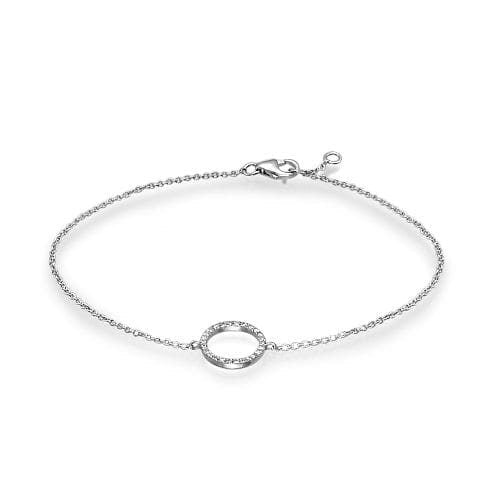 Round Cut Circle of Life Diamond Bracelet For Women - Doozy Diamonds