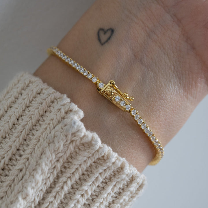 Round lab grown diamonds Tennis Bracelet for Women - Doozy Diamonds