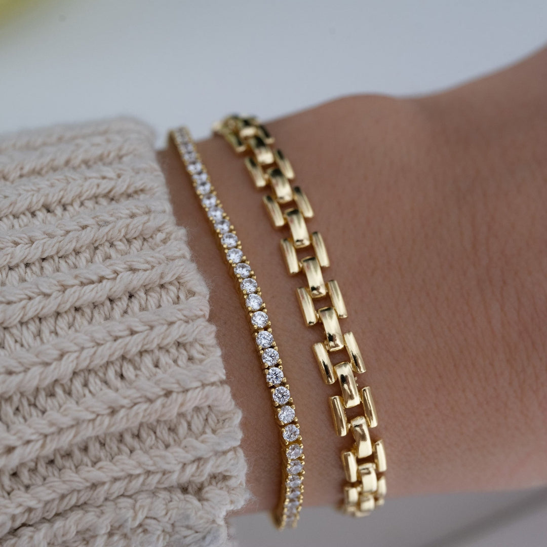 Round lab grown diamonds Tennis Bracelet for Women - Doozy Diamonds