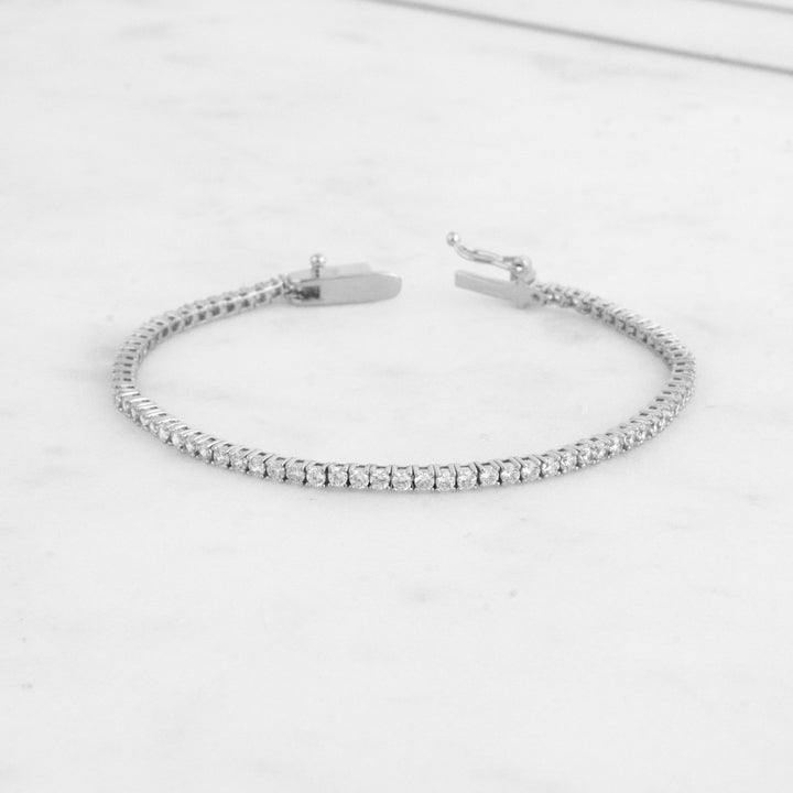 Round lab grown diamonds Tennis Bracelet for Women - Doozy Diamonds