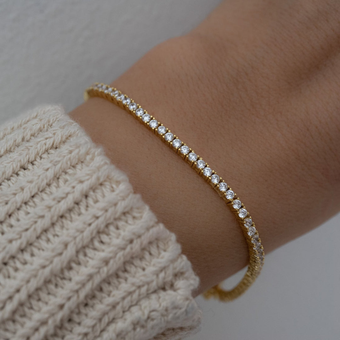 Round lab grown diamonds Tennis Bracelet for Women - Doozy Diamonds