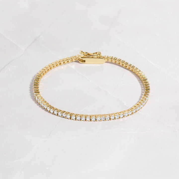 Round lab grown diamonds Tennis Bracelet for Women - Doozy Diamonds