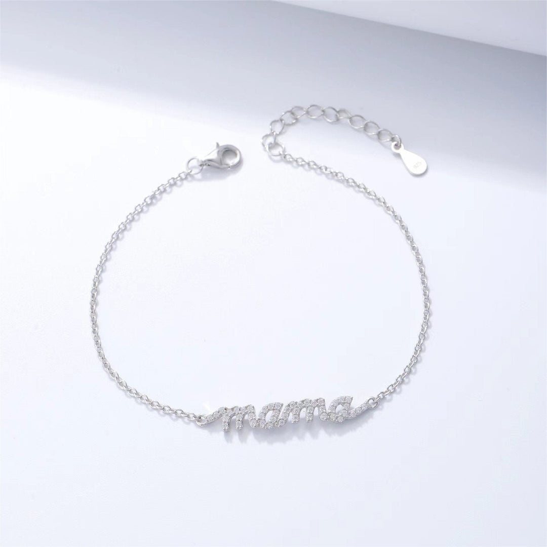 'Mama' Diamond Bracelets for Women in 7 Inch - Doozy Diamonds