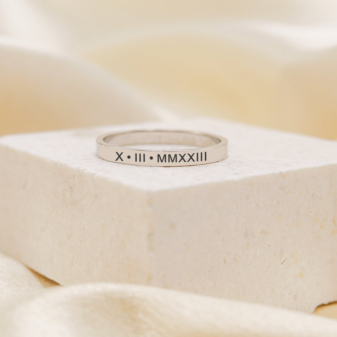 2mm Engraved lab grown diamond Wedding Band For Women For Women - Doozy Diamonds