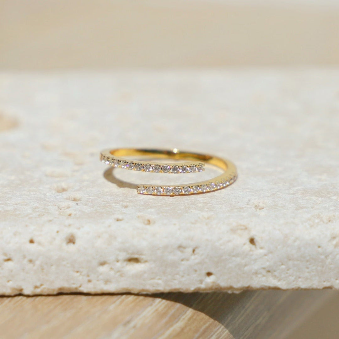 Diamond Open Adjustable Lab-Grown Ring for Women