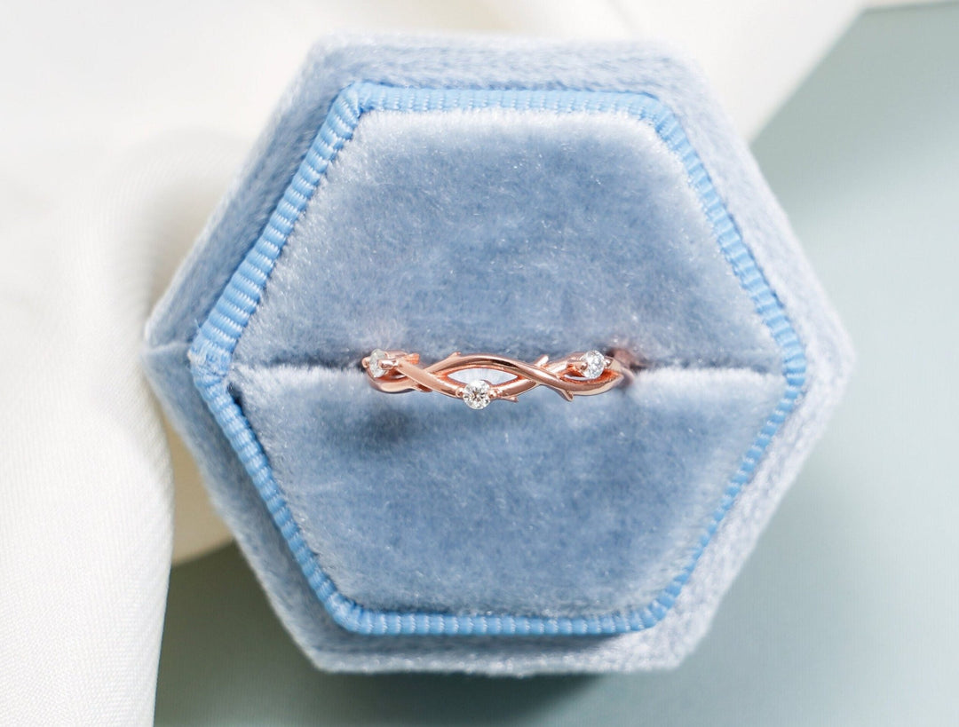 Ethically sourced round diamond eternity band