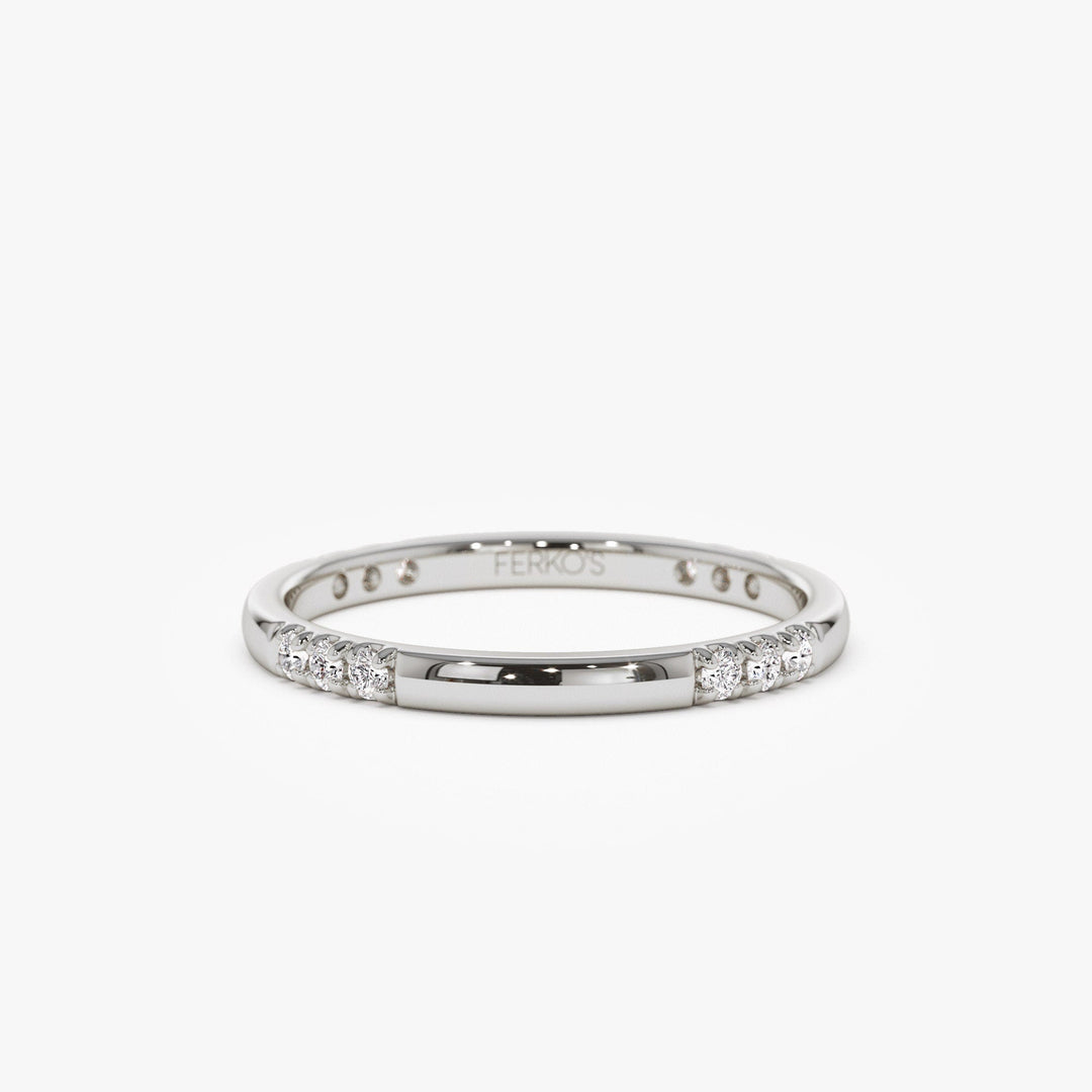 Round Cut Eternity Diamond Wedding Ring Gift for Women - Doozy Diamonds