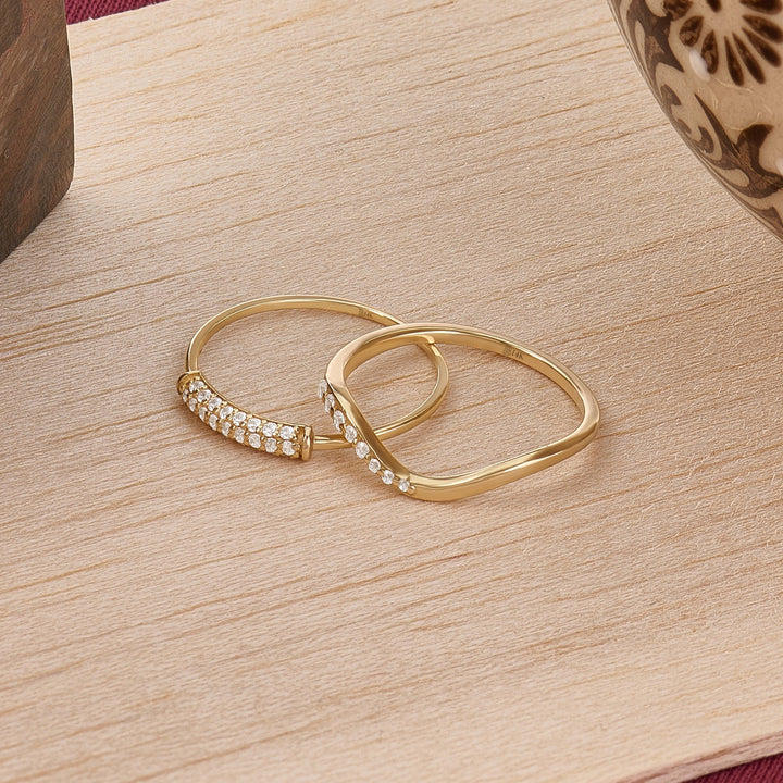 Round Cut Diamond Unique Wedding Ring Gift for Women - Doozy Diamonds