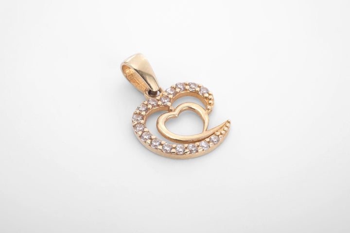 Intertwined Hearts Diamond Necklace for Anniversary Gift - Doozy Diamonds