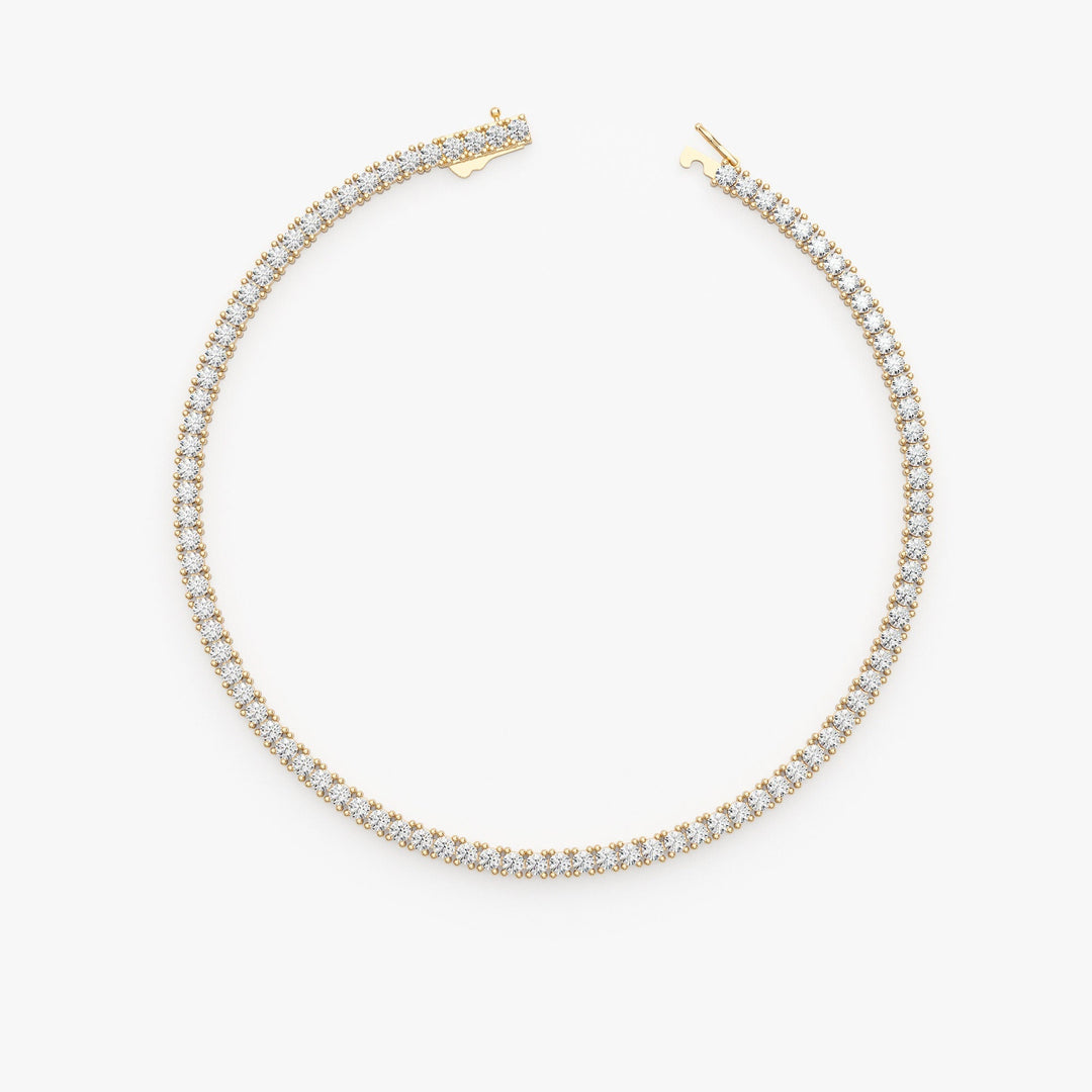 Round Cut Diamond Tennis Bracelet For Women - Doozy Diamonds